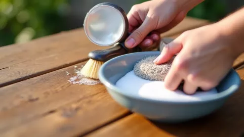 Jak czyścić drewniane meble ogrodowe