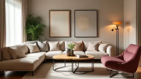 Jak łączyć kolory mebli w salonie