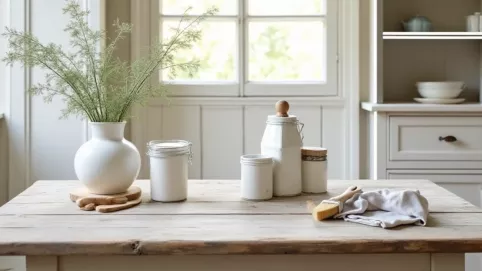 Jak odnowić stare meble na biało