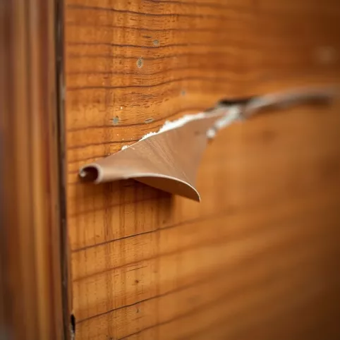 Jak ściągnąć okleinę z mebli