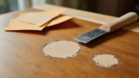 Jak zamaskować odpryski na meblach