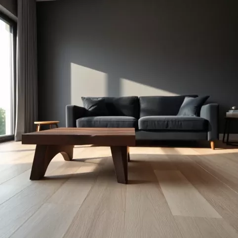 Jaka podłoga do ciemnych mebli w salonie