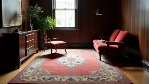 jaki dywan do ciemnych mebli