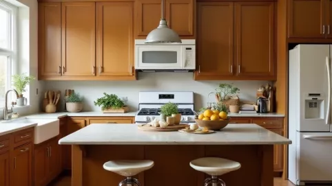 Jaki kolor blatu do mebli dąb sonoma