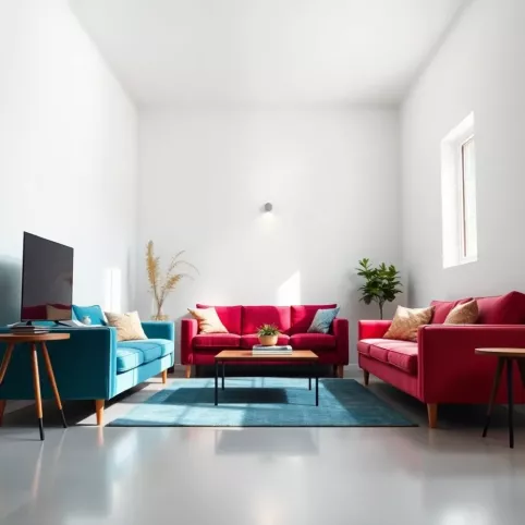 Jaki kolor mebli do białych ścian