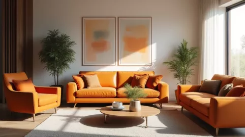 Jaki kolor mebli do salonu 2024