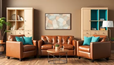 Jaki kolor narożnika do brązowych mebli