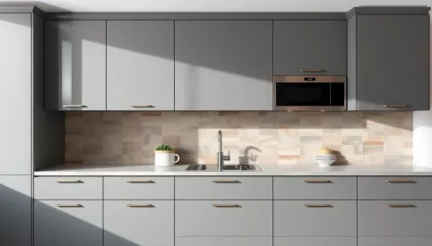 Jaki kolor płytek do szarych mebli kuchennych