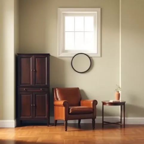 Jaki kolor ścian do brązowych mebli