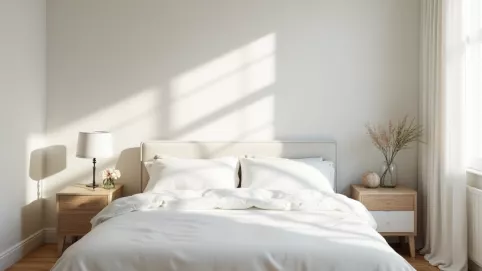 Jaki kolor ścian do sypialni z białymi meblami