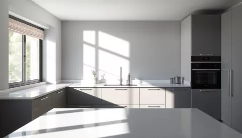 Jaki kolor ścian do szarych mebli kuchennych
