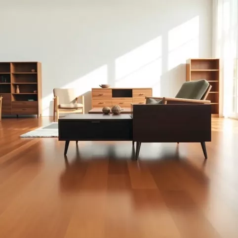 jakie meble do drewnianej podłogi