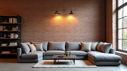 Jakie meble do ściany z cegły