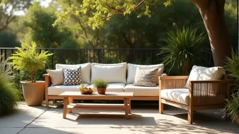 jakie meble na niezadaszony taras