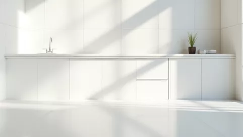 Jakie płytki do białych mebli