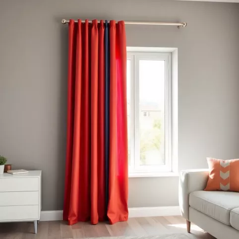 Jakie zasłony do szarych ścian i białych mebli