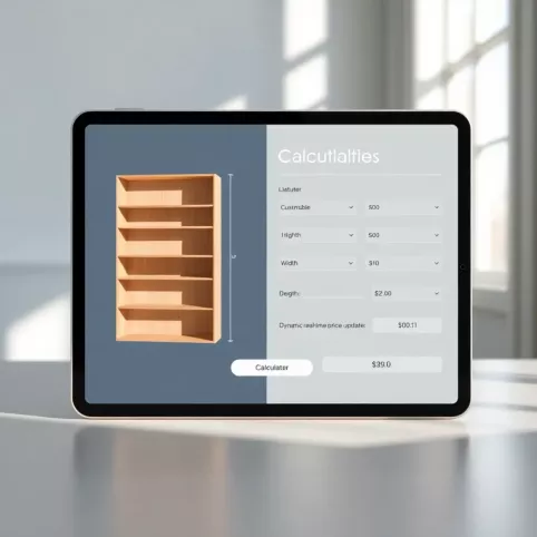 Kalkulator mebli na wymiar
