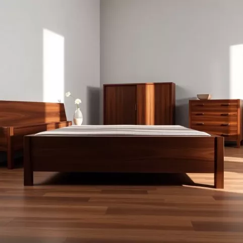 meble drewniane do sypialni