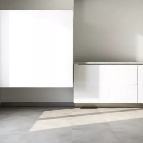 Meble kuchenne bez cokołu