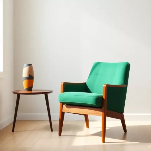 Meble z lat 60 po renowacji