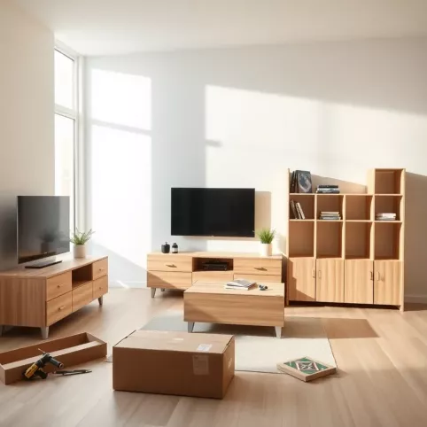 Montaż mebli w paczkach cena