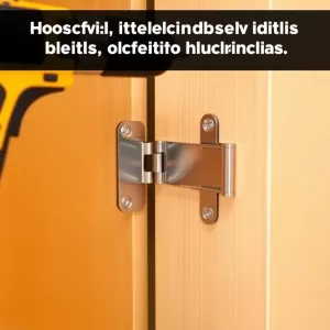 Montaż zawiasów meblowych