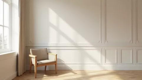 ściana z płyty meblowej