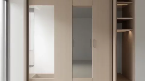 Szafa do przedpokoju z lustrem Agata meble