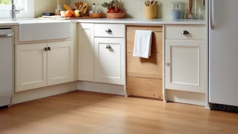 Wymiana paneli pod meblami kuchennymi