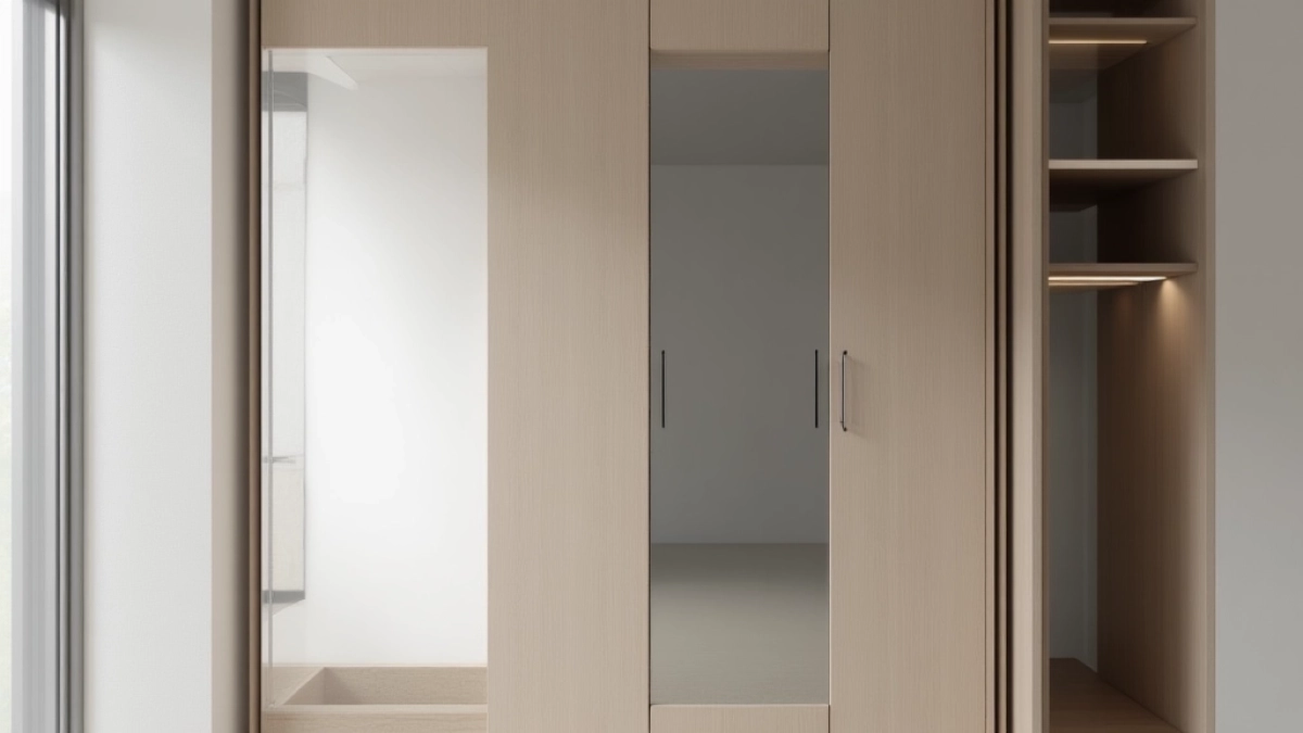 Szafa do przedpokoju z lustrem Agata meble