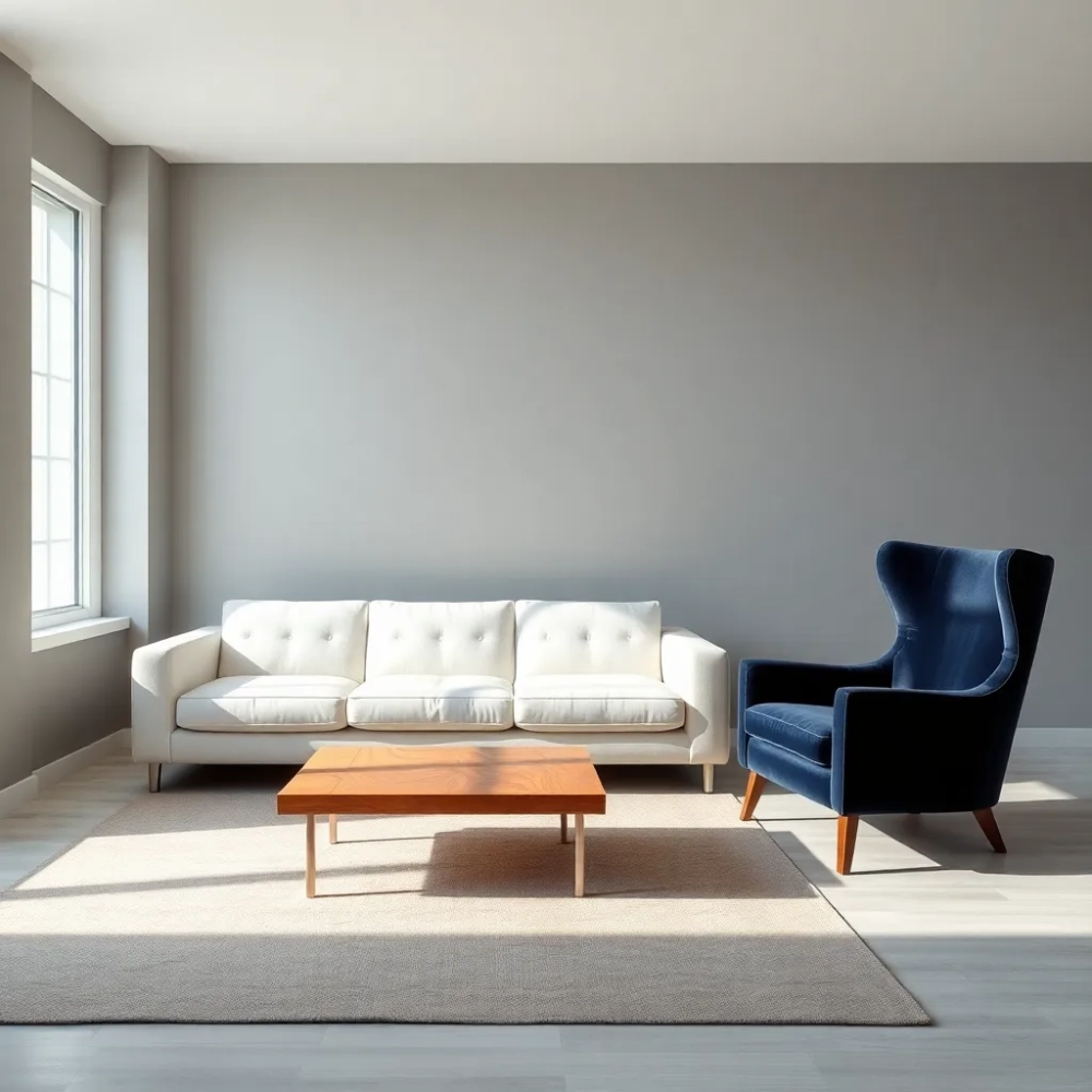 szare ściany jakie meble