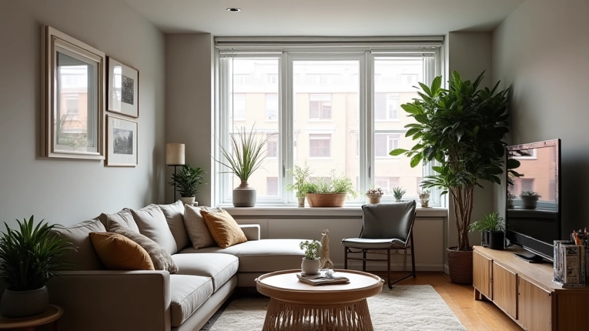 Ustawienie mebli w salonie