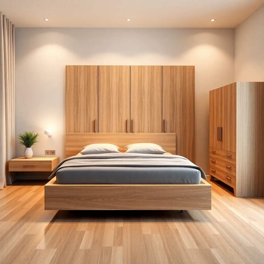 zestaw mebli do sypialni